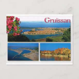 Gruissan, Côte d'Azur, Multiview Postkarte