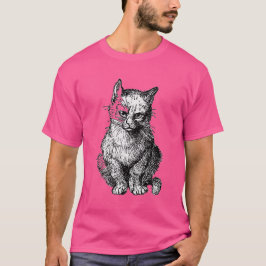 Grumby Niedliche Katzenmänner T - Shirt