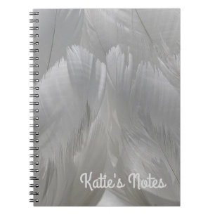 Grumes de cygne Gros plan Photo Carnet personnalis