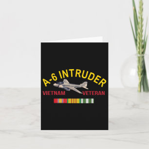 Grumman A-6 Intruder Vietnam Veteran Intruder Airc Karte