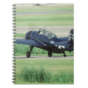 Grumman TBF/TBM Avenger Marineflugzeugträger-Torpe Notizblock