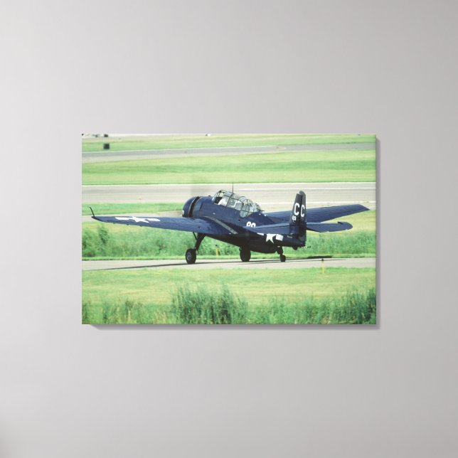 Grumman TBF/TBM Avenger Navy Carrier torpedo Leinwanddruck (Vorderseite)