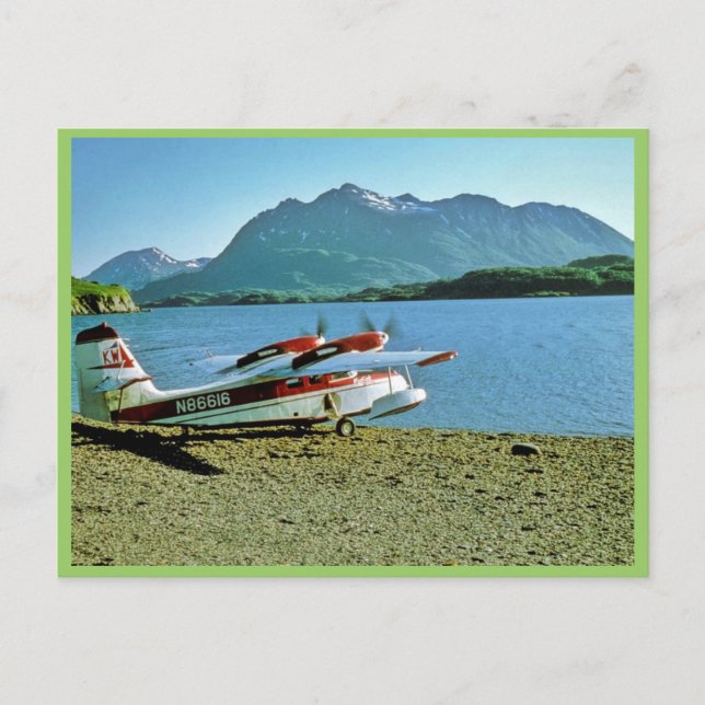 Grumman Widgeon N86616 Postkarte (Vorderseite)