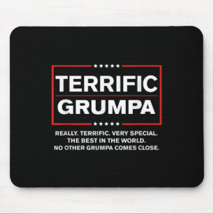 Grumpa Trump Fathers Day Gift für schreckliche Gru Mousepad