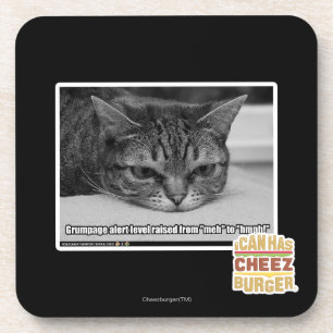 Grumpage Alarm Getränkeuntersetzer