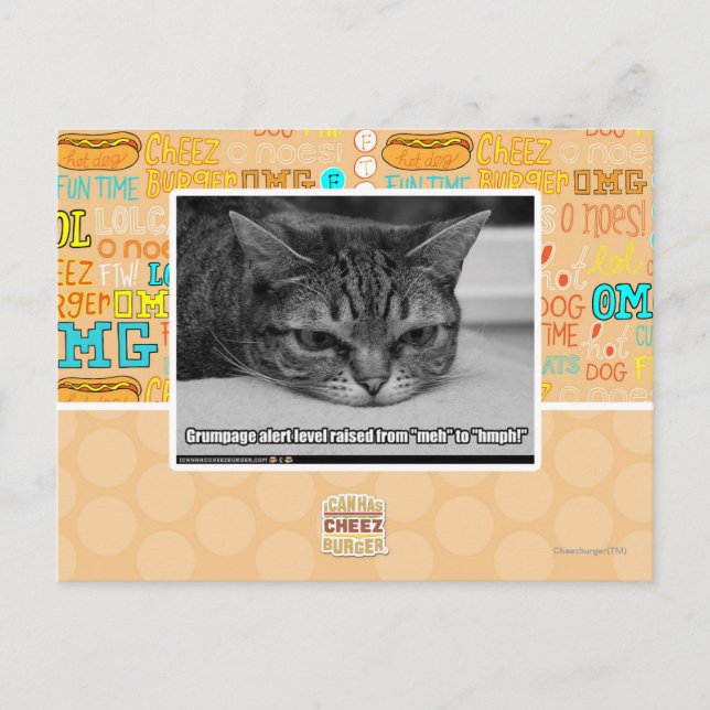 Grumpage Postkarte (Vorderseite)