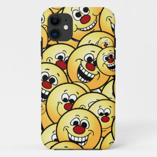Grumpeys glückliches Gesichts-Set Case-Mate iPhone Hülle
