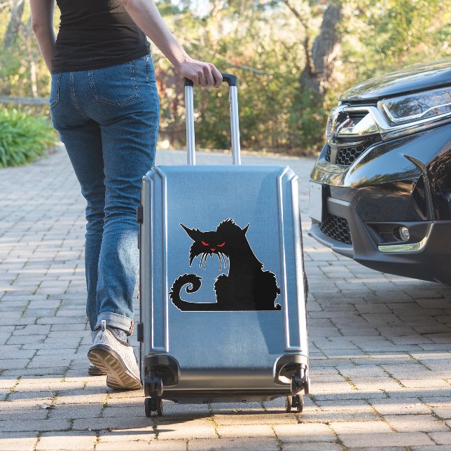 Grumpierkatze Aufkleber (Koffer Insitu)