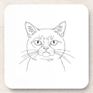 Grumpierkatze Getränkeuntersetzer