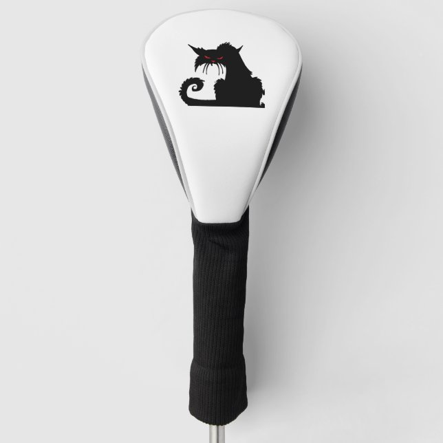 Grumpierkatze Golf Headcover (Vorderseite)