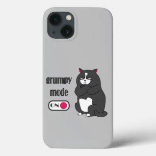 Grumpiger Modus bei lustiger, dicker Katze Case-Mate iPhone Hülle