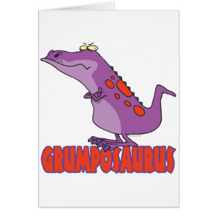 Grumposaurus Grumpy DInosaur Dino