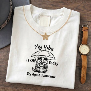 Grumpy Badger Lustiger Humor T-Shirt