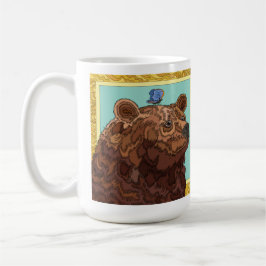 Grumpy Bär braucht morgendlichen Kaffee!Niedlich Kaffeetasse