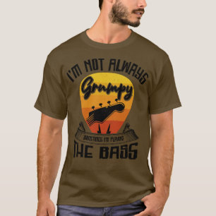Grumpy Bassist Bass Gitarre T-Shirt