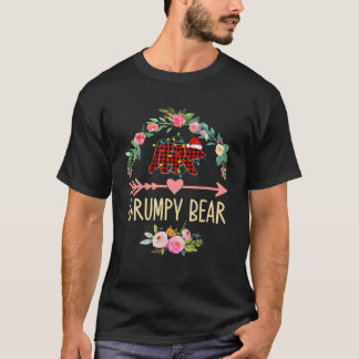 Grumpy Bear Xmas Familie Weihnachten Pajama Rot Ka T-Shirt