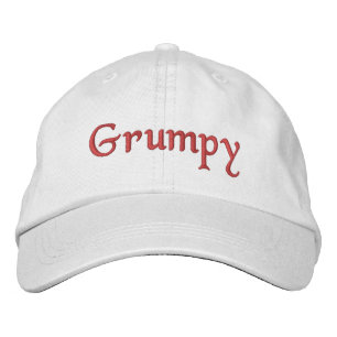 Grumpy bestickter Baseballhut Bestickte Baseballkappe