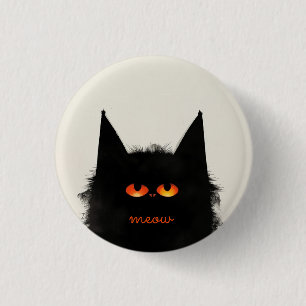 Grumpy Black Button