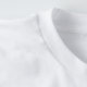 Grumpy Black Cat Womens T - Shirt (Detail - Hals/Nacken (in Weiß))