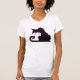 Grumpy Black Cat Womens T - Shirt (Vorderseite)