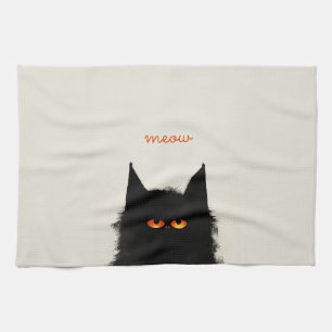 Grumpy Black Geschirrtuch