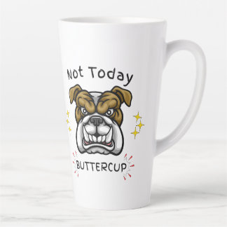 Grumpy Bulldog Cup, Dog Lover Gift Idea, Pet Humor Milchtasse