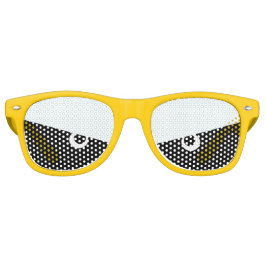 Grumpy Carton Comic Eyes Party Sonnenbrille