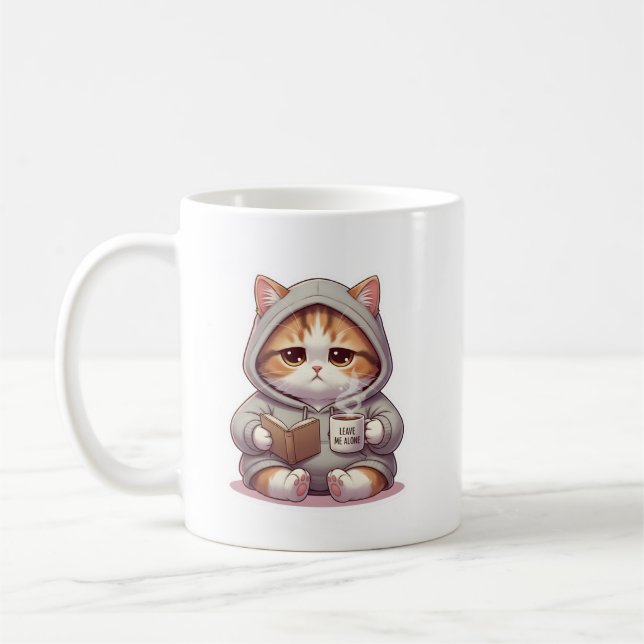 Grumpy Cat Coffee Mug Nope Not Today Mood Gift Kaffeetasse (Links)