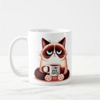 Grumpy Cat Coffee Tasse