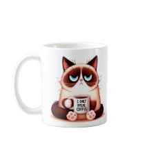 Grumpy Cat Coffee Tasse
