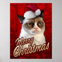 Grumpy Cat Frohe Weihnachten
