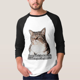 Grumpy Cat Meme für Katzenbesitzer und Kätzchenbes T-Shirt