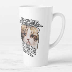 Grumpy Cat Meme für Katzenbesitzer und Kätzchenlie Milchtasse