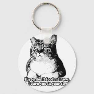 Grumpy Cat Meme für Katzenliebhaber und Besitzer Schlüsselanhänger