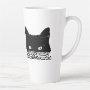 Grumpy Cat Meme für Katzenliebhaber und Katzenbesi Milchtasse