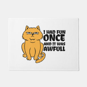Grumpy Cat - Meme Lustige Katze Fußmatte