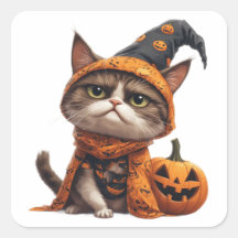 Grumpy Cat mit Jack O Lantern Begleiter 🎃