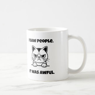 Grumpy Cat Mug – Anti-Social Funny Gift