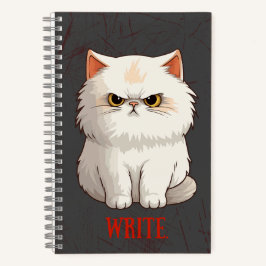 Grumpy Cat Pun Fun Write Journal Notizbuch