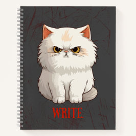 Grumpy Cat Pun Fun Write Journal Notizbuch