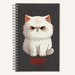 Grumpy Cat Pun Fun Write Journal Notizbuch