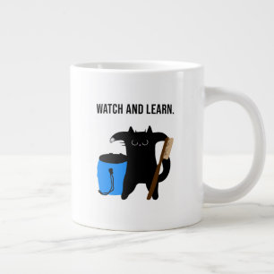 Grumpy Cat Teaches Climbing Collection Jumbo-Tasse