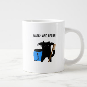 Grumpy Cat Teaches Climbing Collection Jumbo-Tasse