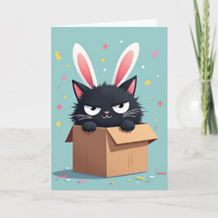 Grumpy Cat Überraschungsparty-Karte Karte