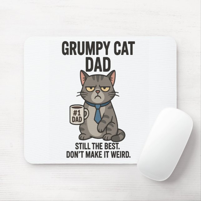 Grumpy Cat Vater - immer noch der beste Mousepad (Mit Mouse)