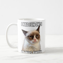 Grumpy chat Mug