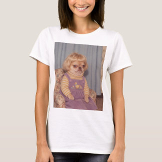 Grumpy Chihuahuas Retro Picture Day Portrait T-Shirt