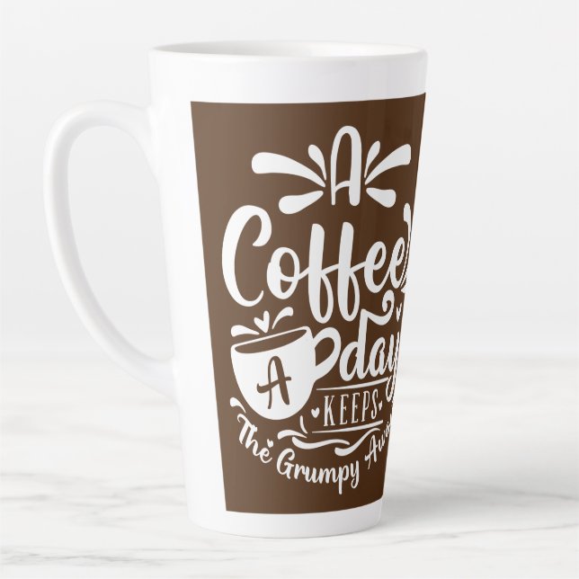 Grumpy Coffee Cat Milchtasse (Links)