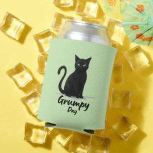 Grumpy Day mit Black Cat Dosenkühler