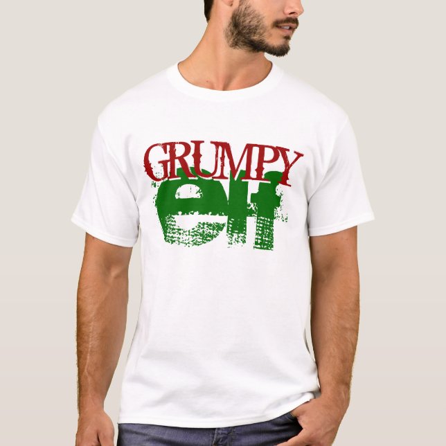 GRUMPY elf T-Shirt (Vorderseite)
